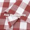 Red Burgundy Buffalo Plaid Check Tier Curtains 24 Inches Long for Kitchen,Gingham Farmhouse Rod Pocket Half Window Cafe Curtains Bathroom for Window, 28" x 24", Red/White, Set of 2